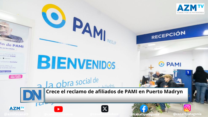 Crece el reclamo de afiliados de PAMI en Puerto Madryn