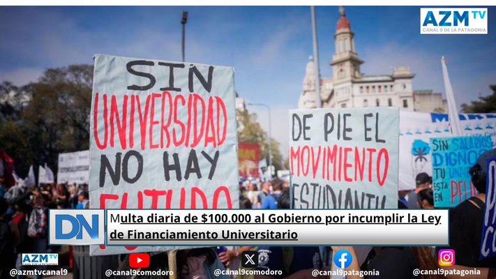 Multa diaria de $100.000 al Gobierno por incumplir la Ley de Financiamiento Universitario
