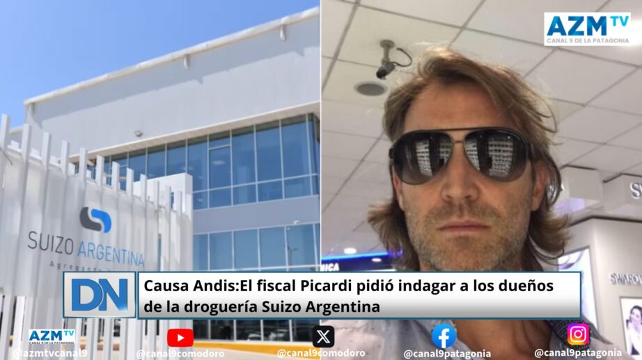 Causa Andis: El fiscal Picardi pidió indagar a los dueños de la droguería Suizo Argentina