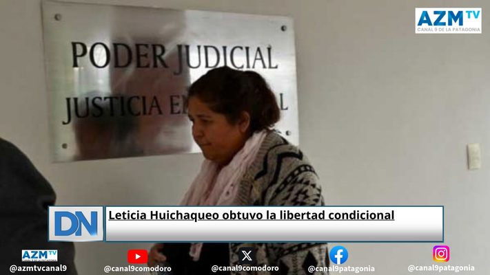 Leticia Huichaqueo obtuvo la libertad condicional
