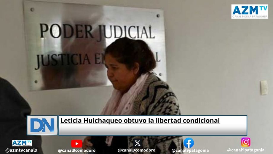 Leticia Huichaqueo obtuvo la libertad condicional